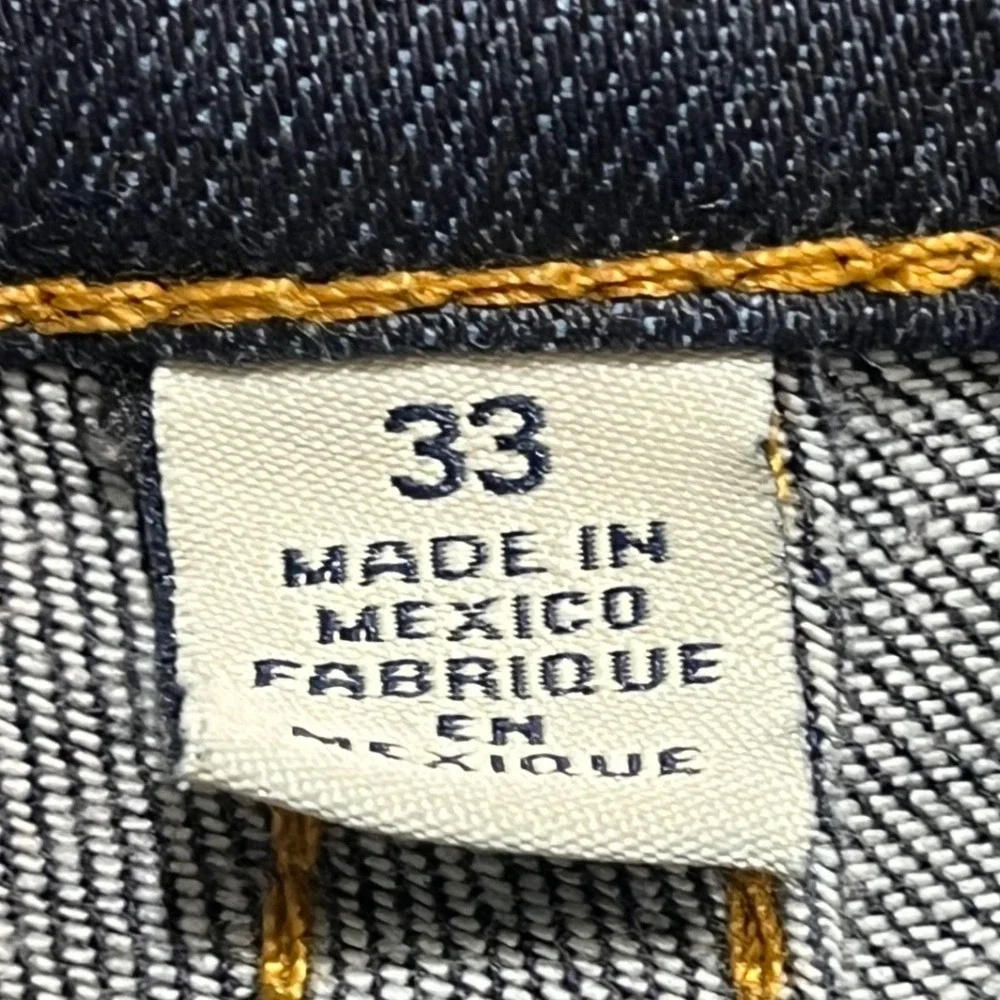 True Religion Jeans Billy Cut Straight 33 (Actual 38x34) Cut 704870 Mexico Men's